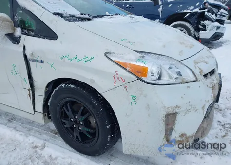 2014 Toyota Prius Two from USA, damaged, VIN JTDKN3DU6E1750402